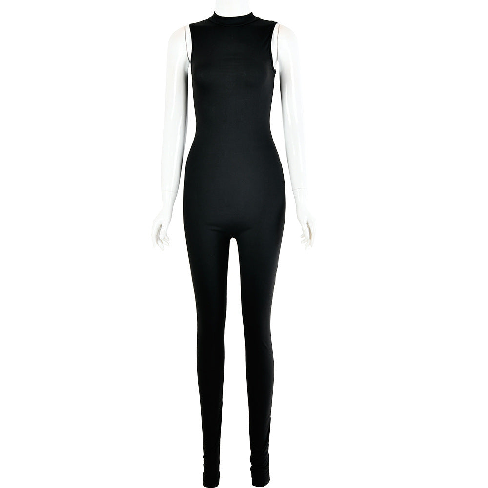 Autumn And Winter Fashionable European, American Style Sexy Skinny Jumpsuit