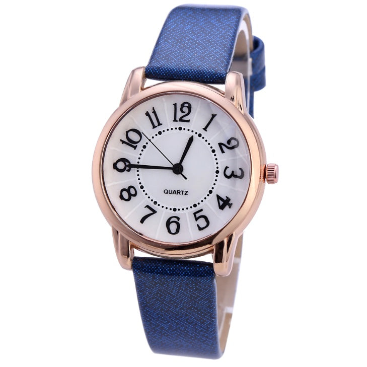 Women Simple Dial Wristwatches Casual Fashion Luxury Leather Strap Quartz Watches Clock Relogio