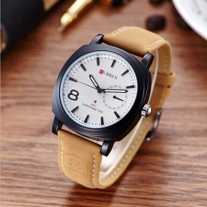 Cool fashion watch brand in South Korea are men students electronic belt watches