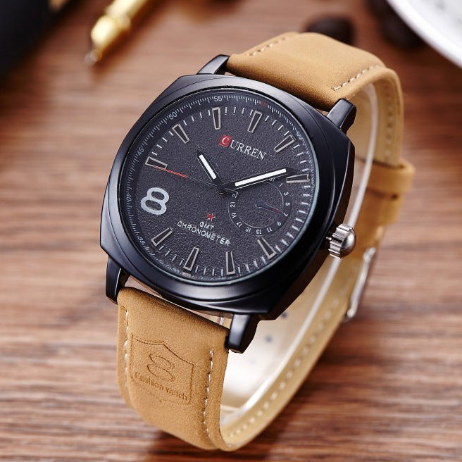 Cool fashion watch brand in South Korea are men students electronic belt watches