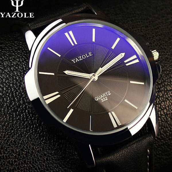 YAZOLE Fashion Quartz Watches Brand Luxury Male Clock Business Mens Wrist Watch Hodinky