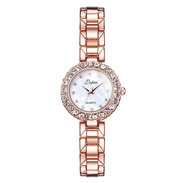 Watches-Set Bangle Clock Bracelet Wrist-Watch Quartz Women Fashion Brand Luxury