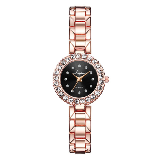 Watches-Set Bangle Clock Bracelet Wrist-Watch Quartz Women Fashion Brand Luxury