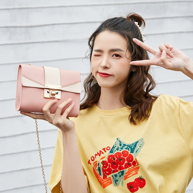 New fashion one-shoulder small square bag