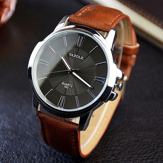 YAZOLE Fashion Quartz Watches Brand Luxury Male Clock Business Mens Wrist Watch Hodinky