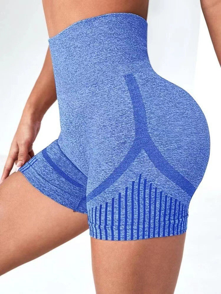 New Yoga Shorts High Waist Hip Lift Running Fitness Sportswear