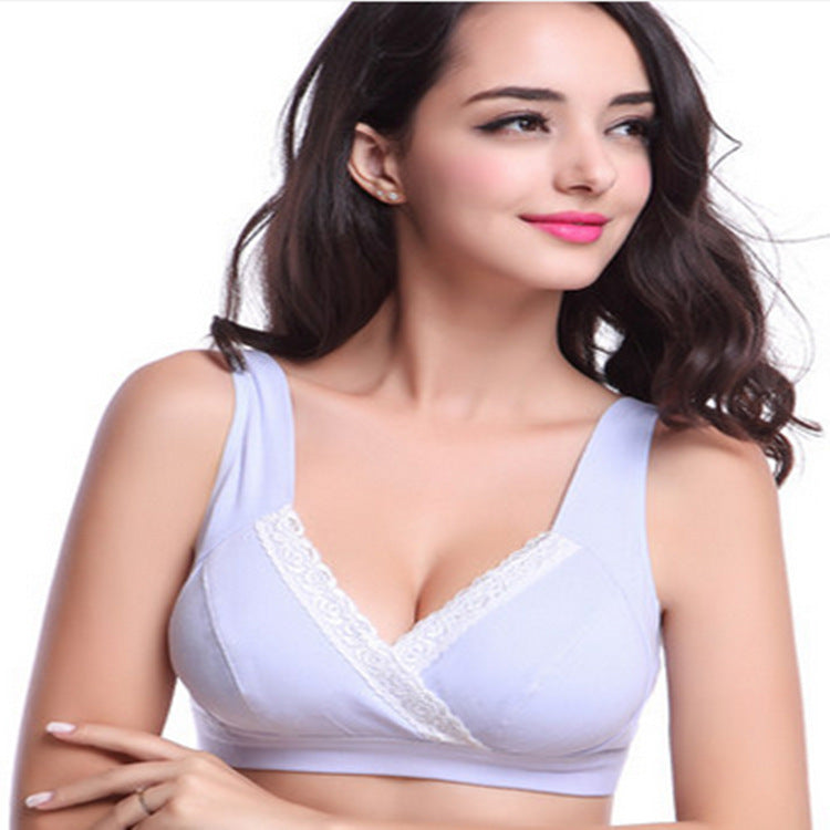 Maternity Underwear Nursing Sleep Bra Vest