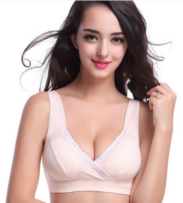 Maternity Underwear Nursing Sleep Bra Vest