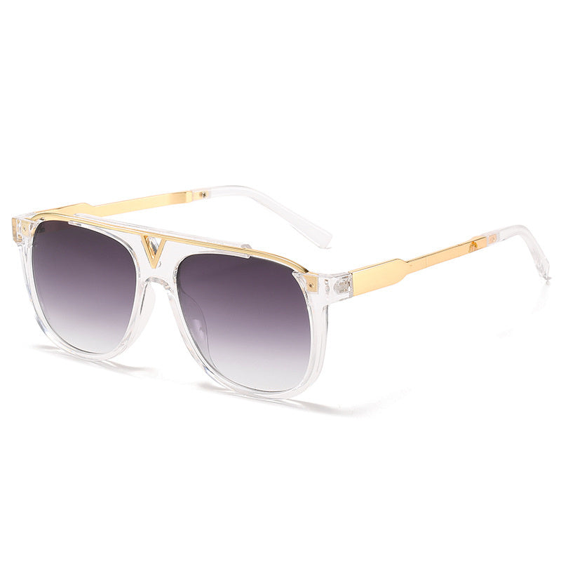 Semi Metal Fashion Street Photography Sunglasses