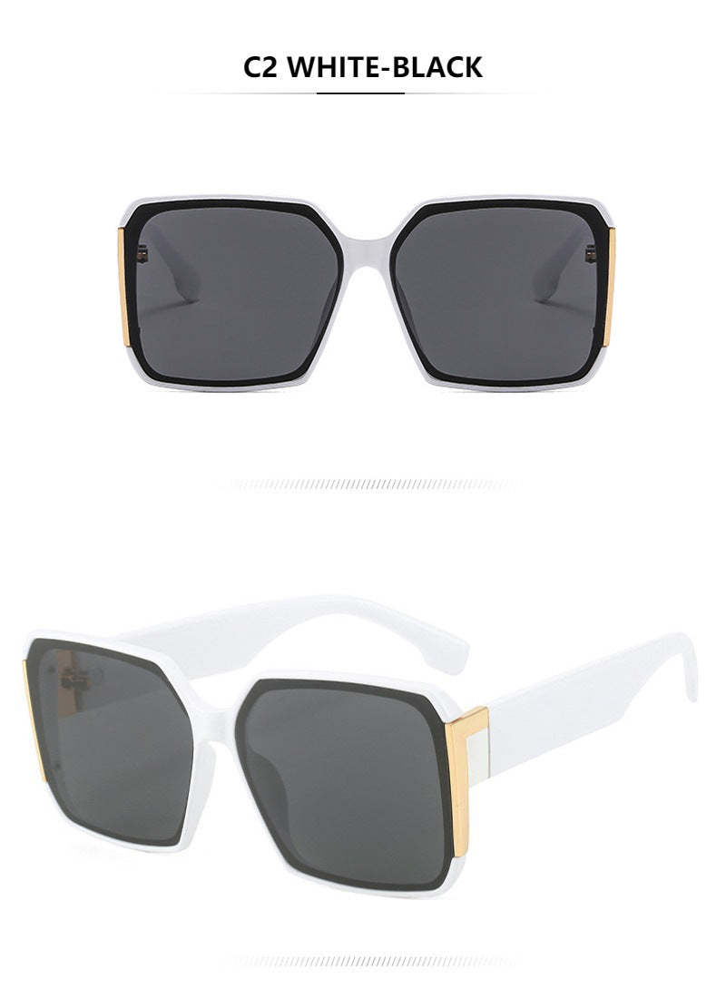 Retro Fashion Outdoor Box Luxury Sunglasses